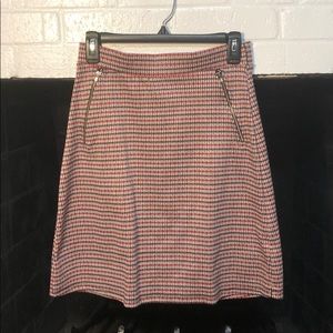 Le Lis. Maura Zip Pocket Detail Skirt. Small